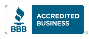 BBB Accredited Business A+ rating badge