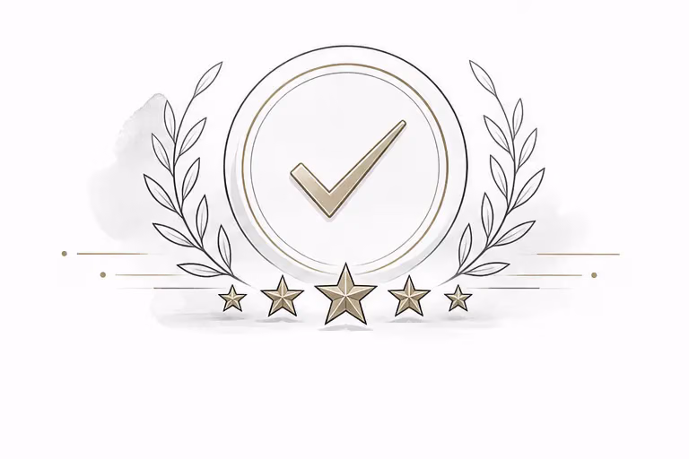 Trust and customer review illustration