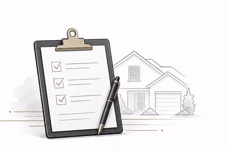 Property maintenance work order illustration